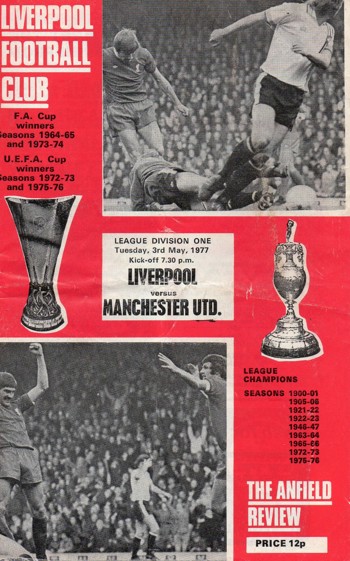 Match programme